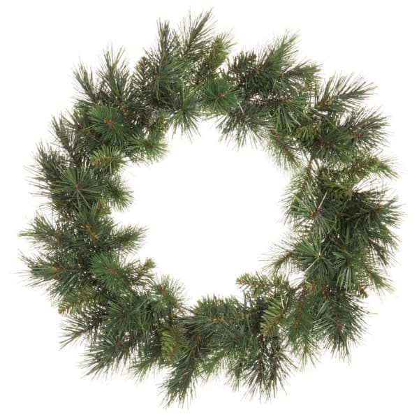 Adventkranse Grønn PVC 50 x 50 cm