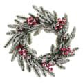 Miniatyrbilde 1 av 4: Adventkranse Hvit Rød Grønn Naturell Plast Ananas 35 x 35 cm
