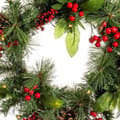 Miniatyrbilde 4 av 5: Adventkranse PVC Flerfarget Metall 40 x 40 x 10 cm