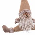 Miniatyrbilde 3 av 3: Julekule Beige Polyresin Tøy Julenissen 40 x 11 x 38 cm