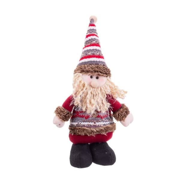 Julekule Flerfarget Metall Tøy 25 cm