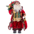 Miniatyrbilde 1 av 6: Julekule Rød Flerfarget Plast Polyresin Tøy 60 cm