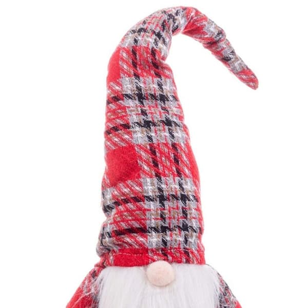 Julekule Rød Flerfarget Sand Tøy 48 cm