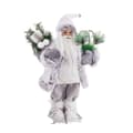 Miniatyrbilde 2 av 2: Julekule Hvit Plast Polyresin Tøy 45 cm