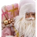 Miniatyrbilde 5 av 6: Julekule Rosa Plast Polyresin Tøy 60 cm