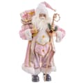 Miniatyrbilde 1 av 6: Julekule Rosa Plast Polyresin Tøy 60 cm