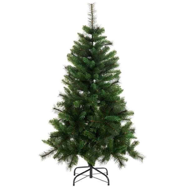 Juletre Grønn PVC Metall Polyetylen 180 cm