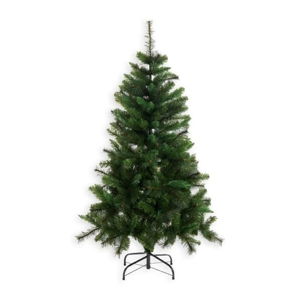 Juletre Grønn PVC Metall Polyetylen 120 cm