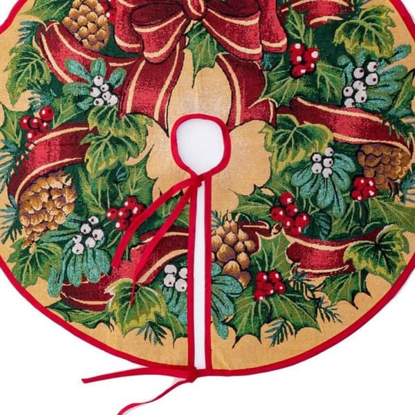 Juletreskjørt Polyester 130 x 130 cm