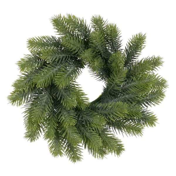 Adventkranse Grønn PVC 30 x 30 cm