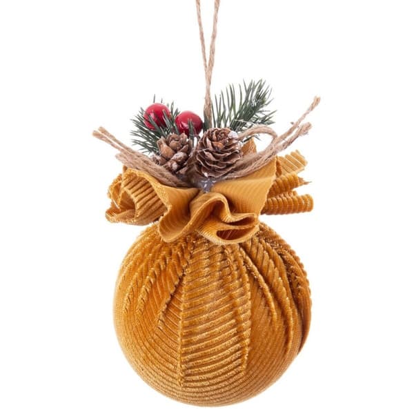 Julekuler Flerfarget Gyllen Kordfløyel Foam 6 x 6 x 6 cm (8 enheter)