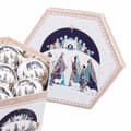 Miniatyrbilde 3 av 3: Julekuler Flerfarget Polyfoam De Tre Kinger 7,5 x 7,5 x 7,5 cm (14 enheter)