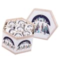 Miniatyrbilde 1 av 3: Julekuler Flerfarget Polyfoam De Tre Kinger 7,5 x 7,5 x 7,5 cm (14 enheter)