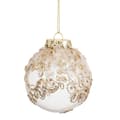Miniatyrbilde 2 av 2: Julekuler Champagne Plast Tøy 6 x 6 x 6 cm (10 enheter)