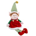 Miniatyrbilde 1 av 2: Julekule Flerfarget Foam Tøy Jente Alv 40 cm