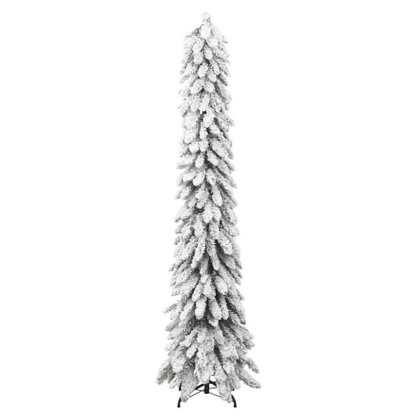 vidaXL Tekojoulukuusi lumihuurre esivalaistu 130 LED-valoa 210 cm PVC