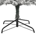 Miniatyrbild 5 av 7: vidaXL Smal julgran med stativ och snö 300 cm PVC