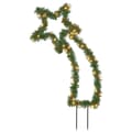 Miniatyrbilde 2 av 10: vidaXL Julelysdekorasjon med pigger meteor 115 LEDs 89 cm