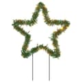 Pikkukuva 4 / 11: vidaXL Jouluvalokoriste maapiikeillä 3 kpl 50 LED-valoa 29 cm