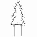 Pikkukuva 6 / 11: vidaXL Joulukuusi valokoriste maapiikeillä 3 kpl 50 LED-valoa 30 cm