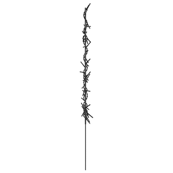 vidaXL Joulukuusi valokoriste maapiikeillä 3 kpl 50 LED-valoa 30 cm