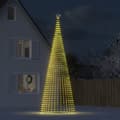 Pikkukuva 1 / 11: vidaXL LED joulukuusi 1544 lämpimän valkoista LED-valoa 500 cm