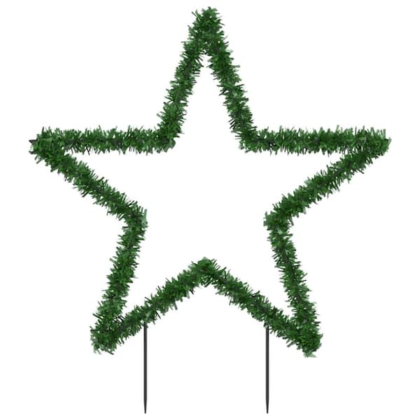 vidaXL Julstjärna med spett 115 LEDs 85 cm