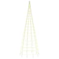Pikkukuva 4 / 11: vidaXL LED joulukuusi lipputankoon 550 lämpimän valk. LED-valoa 300 cm