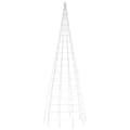 Pikkukuva 5 / 11: vidaXL LED joulukuusi lipputankoon 550 lämpimän valk. LED-valoa 300 cm