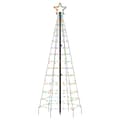 Pikkukuva 4 / 11: vidaXL LED joulukuusi piikeillä 220 värikästä LED-valoa 180 cm