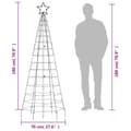 Pikkukuva 10 / 11: vidaXL LED joulukuusi piikeillä 220 värikästä LED-valoa 180 cm