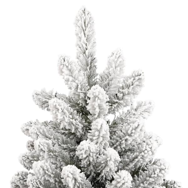vidaXL Plastgran med snö gångjärn 300 cm