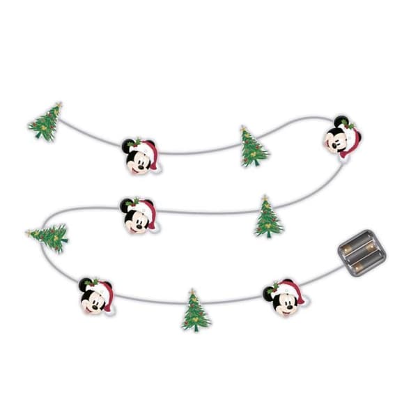 ARDITEX WD13434 Julgransljus med 10 varma LED-lampor - 165 cm. av DISNEY-Mickey