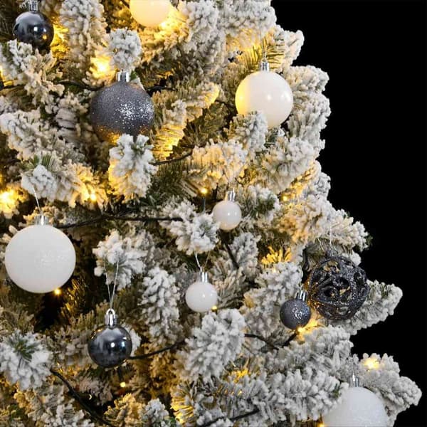 vidaXL Tekojoulukuusi saranoilla 300 LED-valoa ja joulupalloa 300 cm