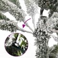 Pikkukuva 6 / 11: vidaXL Tekojoulukuusi saranoilla 300 LED-valoa ja joulupalloa 300 cm