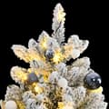Pikkukuva 2 / 11: vidaXL Tekojoulukuusi saranoilla 300 LED-valoa ja joulupalloa 300 cm