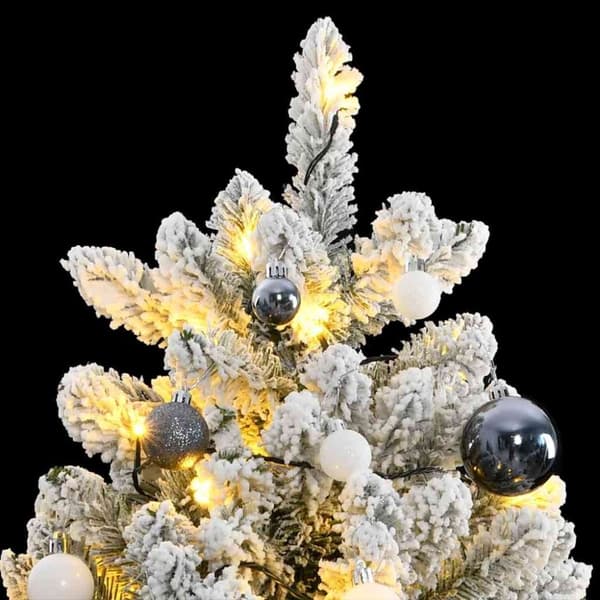 vidaXL Tekojoulukuusi saranoilla 300 LED-valoa ja joulupalloa 300 cm