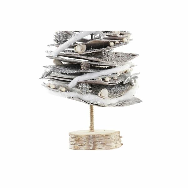 Julgran DKD Home Decor Naturell Björk Snöfall 34 x 34 x 102 cm