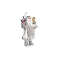 Miniatyrbild 1 av 4: Dekoration DKD Home Decor Tomte Vit Röd Grå PVC 45 x 34 x 83 cm