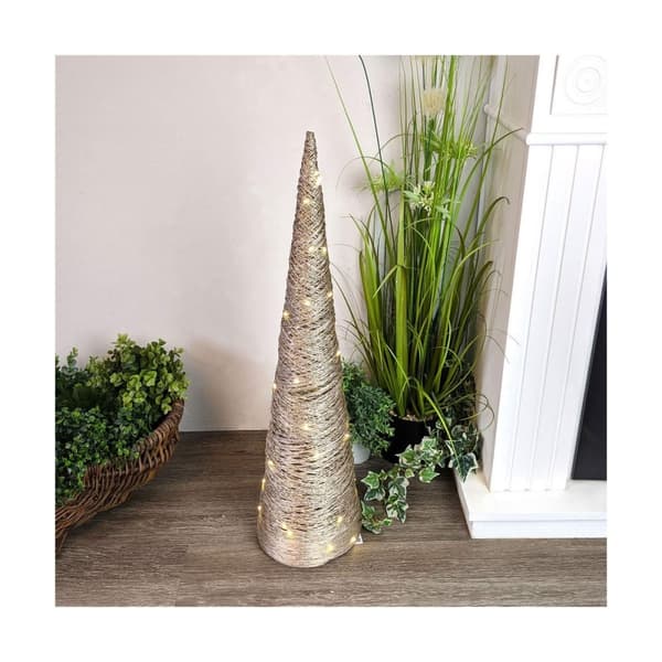 Julgran Gyllene Varmvit Ø 20 X 80 CM (3 antal)