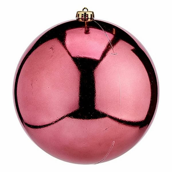 Julgranskula Krist+ 00841 Rosa Plast (12 antal)