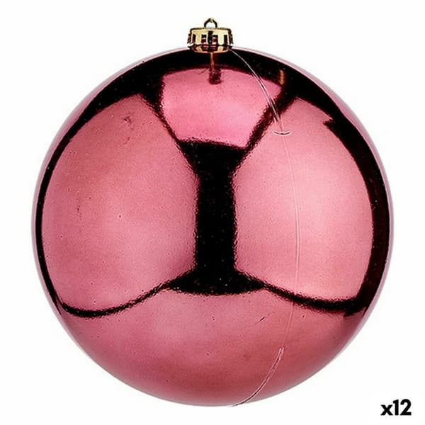 Julgranskula Krist+ 00841 Rosa Plast (12 antal)