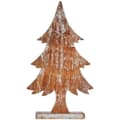Miniatyrbild 2 av 3: Prydnadsfigur Julgran Silvrig Trä 5 x 49,5 x 26 cm (6 antal)