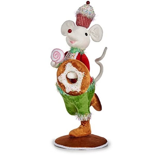 Prydnadsfigur Krist+ 64814926 Mus 20 x 55 x 24 cm (2 antal)
