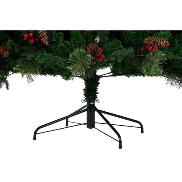 Julgran DKD Home Decor Röd Grön Polyetylen 100 x 100 x 180 cm