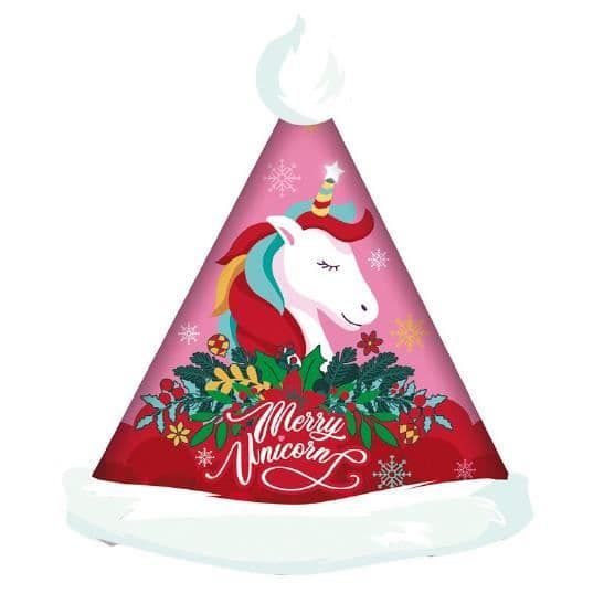 Julkapsel - Arditex - Enhörning - 43 x 32 cm - Polyester - Rosa