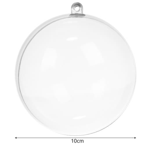 Plastkulor 10 cm - 5 st