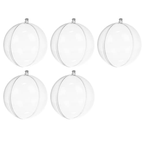 Plastkulor 10 cm - 5 st