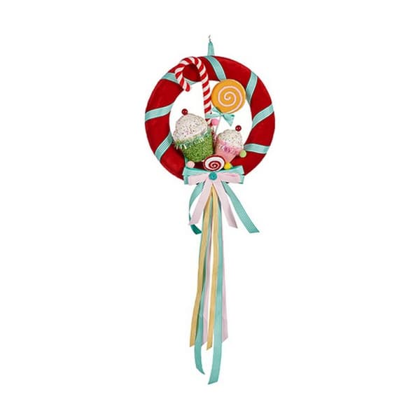 Julkrans Multicolour Syntetisk (40 x 12 x 42 cm)