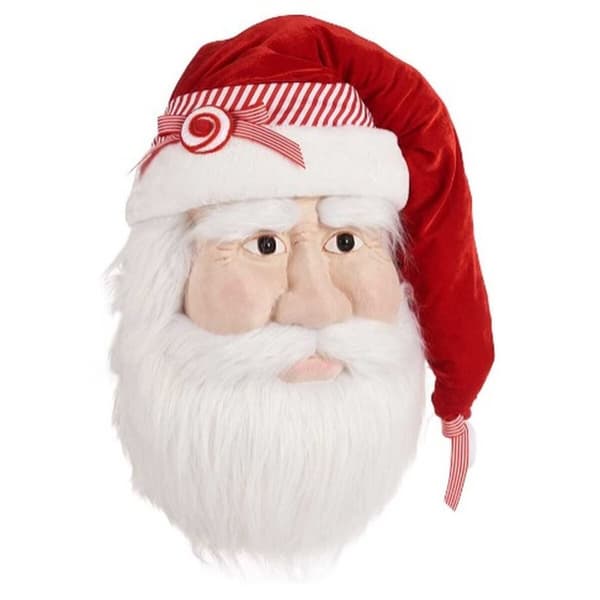 Prydnadsfigur Tomte Huvud Multicolour